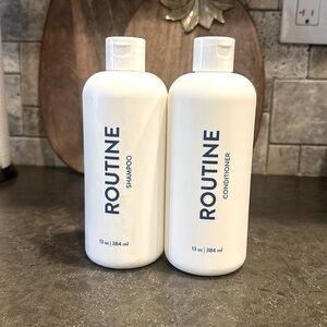 Routine Shampoo & Conditioner for thinning hair.